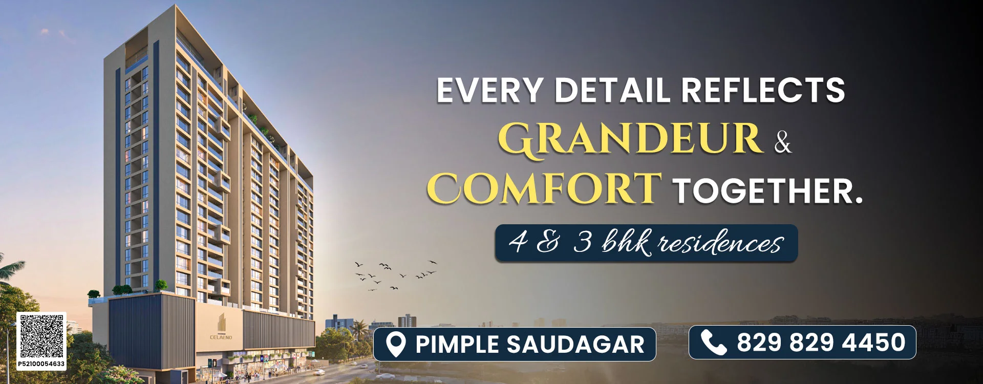 Sukhwani Celaeno Pimple Saudagar Desktop Banner